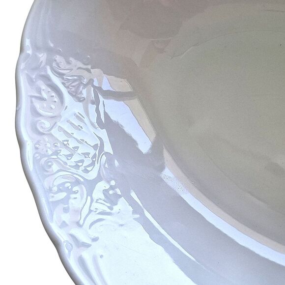 Johnson Brothers Richmond White Oval Serving Bowl 9" Vegetable Bowl England - Picture 11 of 15